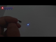 450nm 1mW 5mW Μπλε Μικρότερες μονάδες διόδου λέιζερ για στρατιωτικά όπλα με στόχο λέιζερ και λαβήματα
