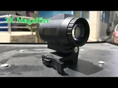 3X μεγεθυντικό για ολογραφική όραση και Red Dot οπτικό πεδίο κυνηγιού Τακτική οπτική 1000G Shockproof