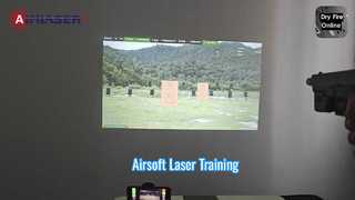 Κασέτα λέιζερ δόνησης για Recoil Airsoft Pistols Dry Fire Training Laser Shooting Simulator