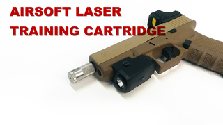 Κασέτα εκπαίδευσης λέιζερ Airsoft Pistol Red/IR, Ρύγχος με ενεργοποιημένη δόνηση