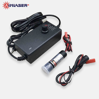520nm 30mW Focus Adjustable Powell Lens Uniform Line Laser Module for Machine Vision Inspection