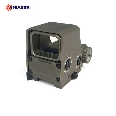 AM-H2S Tan Holographic Weapon Sight Night Vision Compatibile Shake Awake Side Button QD Mount