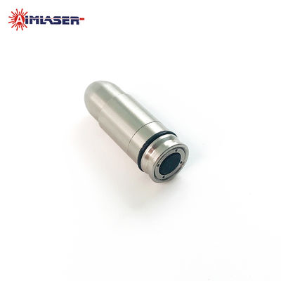 Dry Fire Training 9x19mm Laser Bullet Silver Plated Red/IR Laser Trainer Cartridge