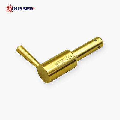 .22 LR Laser Bore Sight με λαβή, επιχρυσωμένη θήκη λέιζερ για πιστόλια και τουφέκια διαμετρήματος .22 LR