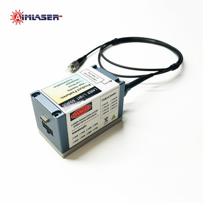 Σύστημα λέιζερ υψηλής σταθερότητας 505nm 30mW με έξοδο ενιαίας λειτουργίας ινών, TTL διαμόρφωση και ρυθμιζόμενη ισχύ